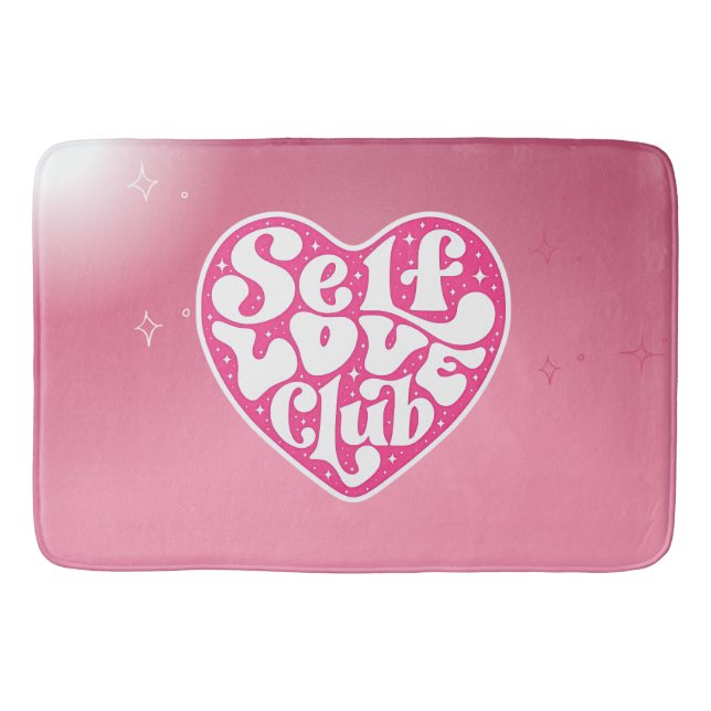 Self Love Club Bath Mat (Front)