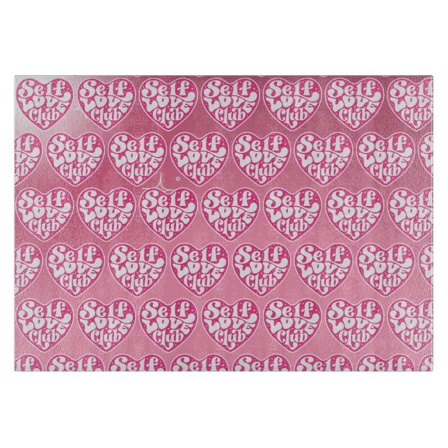 Self Love Club Cutting Board (Front)