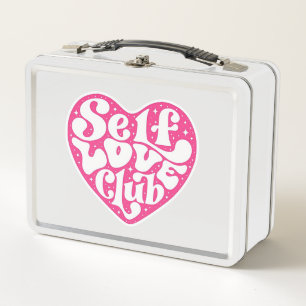 Self Love Club Metal Lunch Box