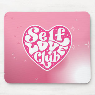 Self Love Club Mouse Pad