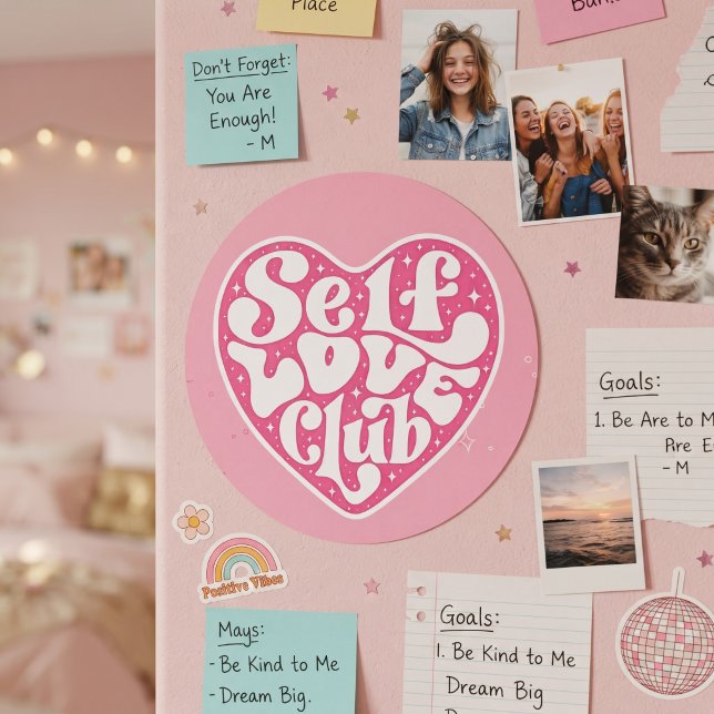 Self Love Club Sticker (Creator Uploaded)