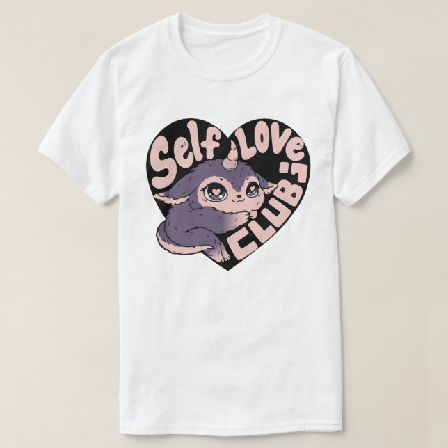 Self Love Club T-Shirt (Design Front)