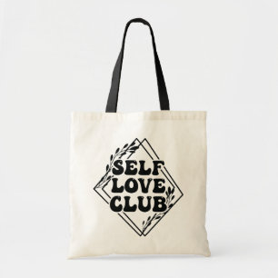 Self love club tote bag