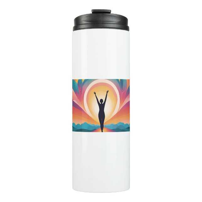 Self-Love & Empowerment  Thermal Tumbler (Front)