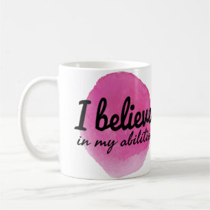 self love inspirational words for life acceptance coffee mug