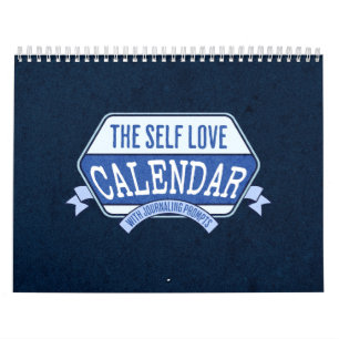 Self Love Journalling prompts Two Page Calendar