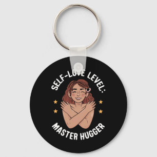 Self-love Level Master Hugger Sticker Key Ring