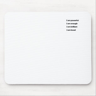 Self-Love Mouse Carpet Mouse Pad