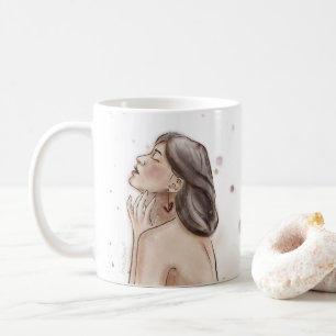 Self Love Mug   White & Splash