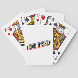 Self love playing cards