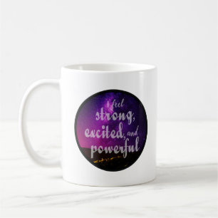self love positive vibe motivational words coffee mug