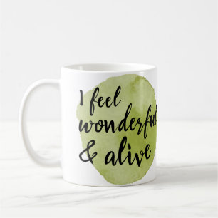 self love positive vibes words for self care coffee mug