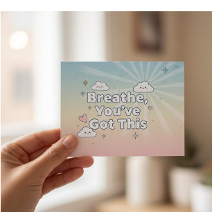 Self Love Quote Flat Card