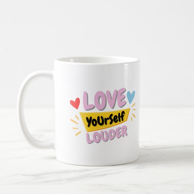 Self Love Quote Mug (Left)