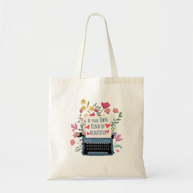 Self Love Quote Tote Bag  (Front)