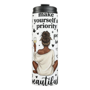 Self Love Quotes Thermal Tumbler