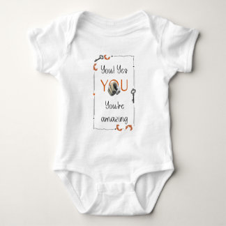Self Love Reminder Gift for Someone Special Baby Bodysuit