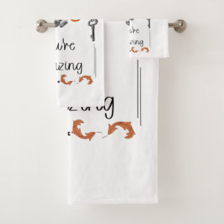 Self Love Reminder Gift for Someone Special Bath Towel Set