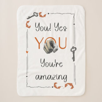 Self Love Reminder Gift for Someone Special Sherpa Blanket