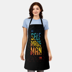 Self Made Man Funny LGBTQ Pride Month Apron