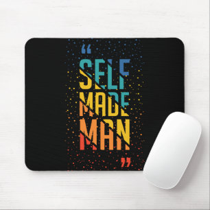 Self Made Man Funny LGBTQ Pride Month Mouse Pad