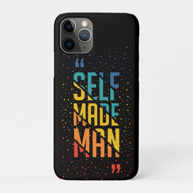Self Made Man – LGBTQ+ Trans Pride Case-Mate iPhone Case (Back)