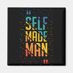 Self Made Man – LGBTQ+ Trans Pride Magnet
