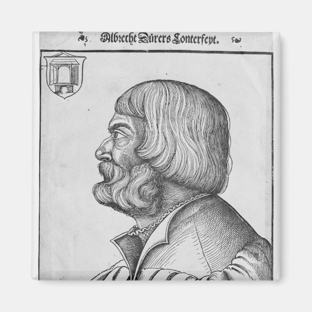 Self portrait, 1527 magnet (Front)