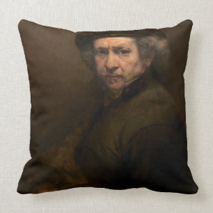 Self-Portrait, 1659 (oil on canvas) Cushion