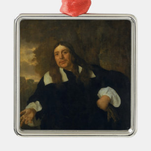 Self Portrait, 1662 Metal Tree Decoration