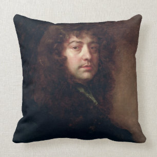 Self Portrait, 1665-70 (oil on canvas) Cushion