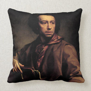 Self Portrait, 1773 (oil on panel) Cushion