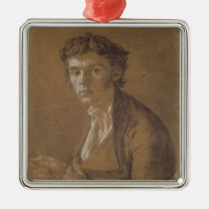 Self Portrait, 1802 Metal Tree Decoration