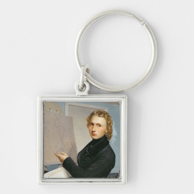 Self Portrait, 1822 Key Ring (Front)