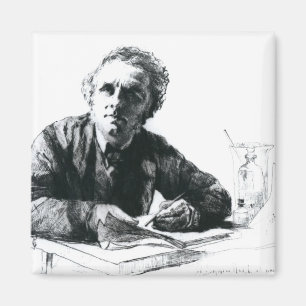 Self Portrait, 1862 Magnet
