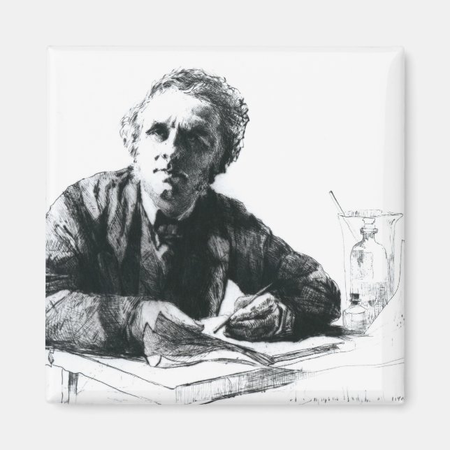 Self Portrait, 1862 Magnet (Front)