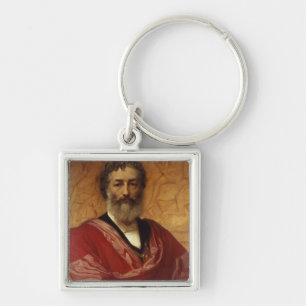 Self Portrait, 1880 (oil on canvas) Key Ring