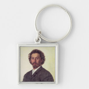 Self Portrait, 1887 Key Ring