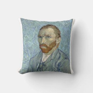 Self Portrait 1889 by Vincent van Gogh Cushion