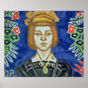 Self Portrait, 1912-15 Poster