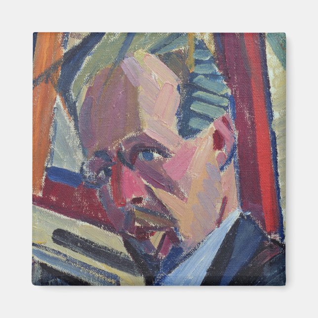 Self Portrait, 1913 Magnet (Front)