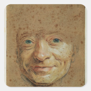 Self Portrait 2 Square Sticker