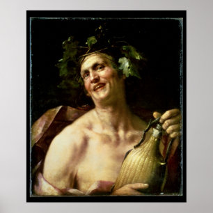 Self Portrait as Bacchus Poster