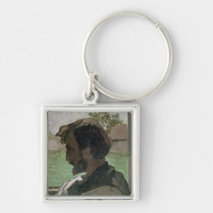Self Portrait at Saint-Saveur, 1868 Key Ring