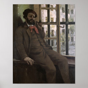 Self Portrait at Sainte-Pelagie, 1871 Poster