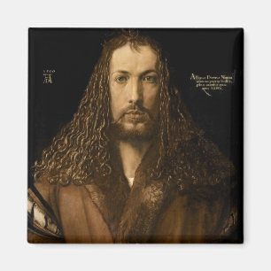 Self Portrait at the Age of Twenty-Eight, 1500 Magnet