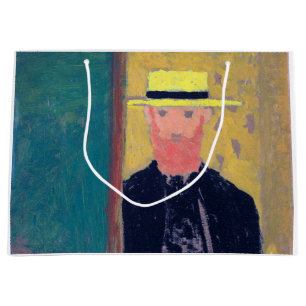 Self Portrait (Bearded Man), Edouard Vuillard Large Gift Bag