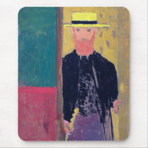 Self Portrait (Bearded Man), Edouard Vuillard Mouse Pad