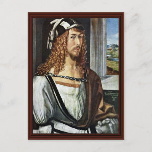Self-Portrait,  By Albrecht Dürer Postcard
