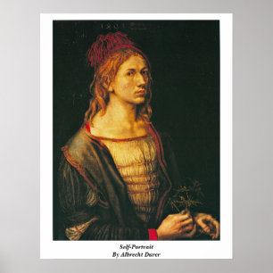 Self-Portrait By Albrecht Durer Poster